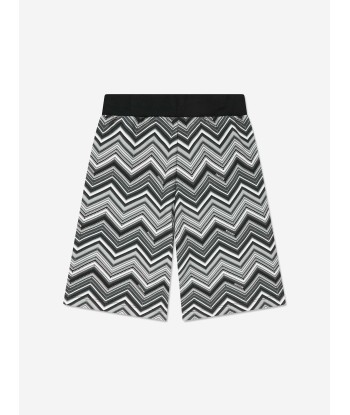 Missoni Boys Zigzag Shorts in Black Le MVP de beaucoup