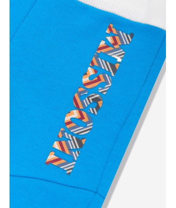 Missoni Baby Boys Zigzag Logo Joggers in Blue Comment ça marche