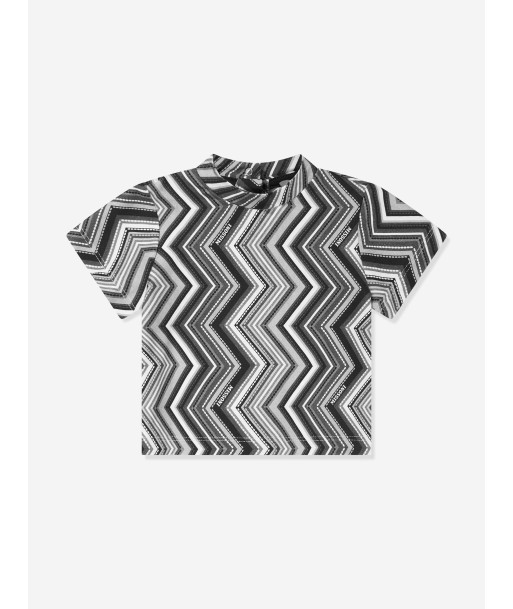 Missoni Baby Boys Zigzag T-Shirt in Black les muscles