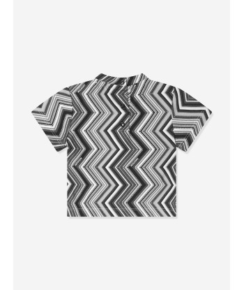 Missoni Baby Boys Zigzag T-Shirt in Black les muscles