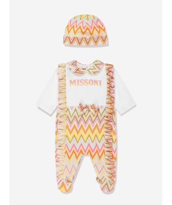 Missoni Baby Girls Zigzag Babygrow Gift Set in Multicolour soldes