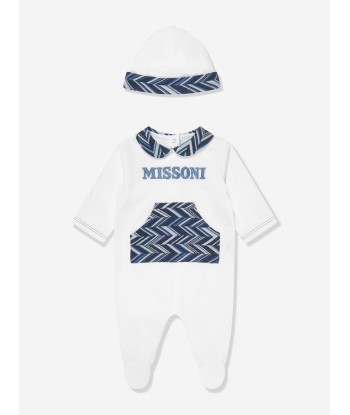 Missoni Baby Boys Babygrow Gift Set in Whtie destockage