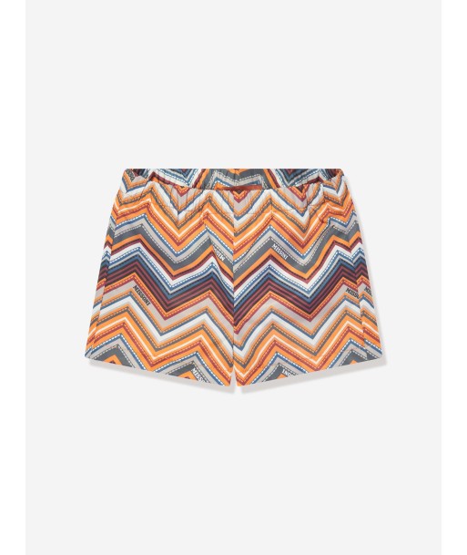 Missoni Baby Boys Zigzag Swim Shorts in Multicolour Voir les baskets