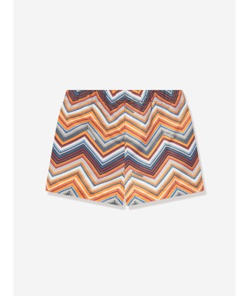 Missoni Baby Boys Zigzag Swim Shorts in Multicolour Voir les baskets