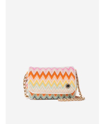 Missoni Girls Zigzag Crossbody Bag in Multicolour (20cm) 50-70% off 