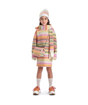 Missoni Girls Zigzag Bobble Hat in Multicolour 2023