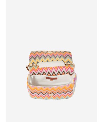 Missoni Girls Zigzag Crossbody Bag in Multicolour (20cm) 50-70% off 