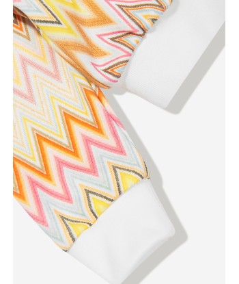 Missoni Girls Zigzag Sweatshirt in Multicolour Pour