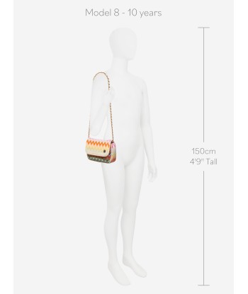 Missoni Girls Zigzag Crossbody Bag in Multicolour (20cm) 50-70% off 