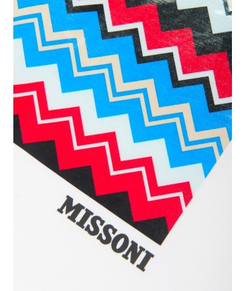 Missoni Boys Zigzag Print T-Shirt in White france