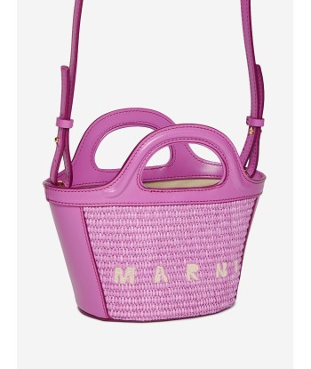 MARNI Girls Tropicalia Micro Bag in Purple (21cm) online