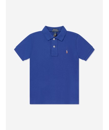 Ralph Lauren Boys Logo Polo Shirti n Blue chez Cornerstreet bien 