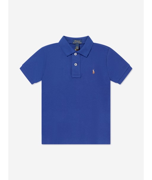 Ralph Lauren Boys Logo Polo Shirti n Blue chez Cornerstreet bien 