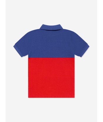 Ralph Lauren Boys Striped Polo Shirt in Multicolour la livraison gratuite