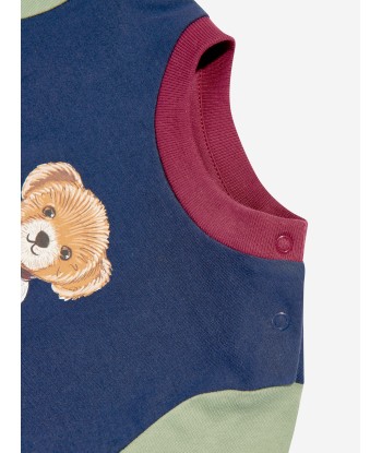 Ralph Lauren Baby Boys Bear T-Shirt in Multicolour pas cher