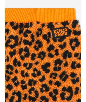 KENZO Girls Leopard Skirt in Orange Comparez et commandez 