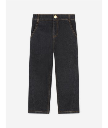 KENZO Kids Denim Trousers in Black vous aussi creer 