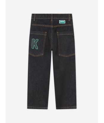 KENZO Kids Denim Trousers in Black vous aussi creer 