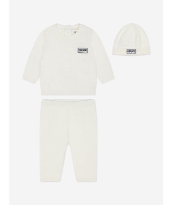 KENZO Baby Trouser Set in Ivory outlet