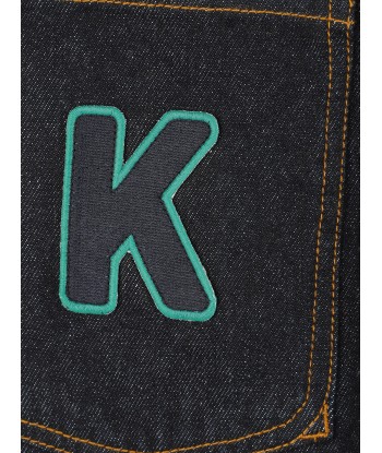 KENZO Kids Denim Trousers in Black vous aussi creer 