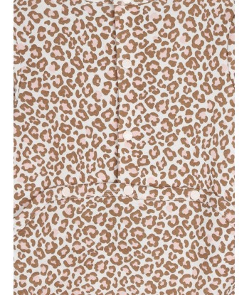 KENZO Baby Girls Leopard Babygrow in Pink 50% de réduction en Octobre 2024