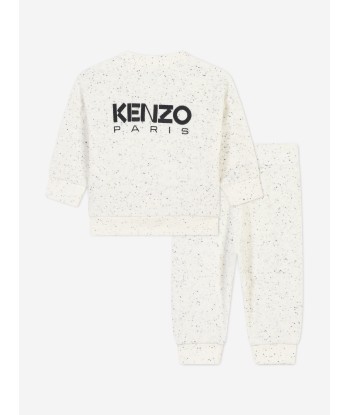 KENZO Baby Girls Boke Flower Tracksuit in Ivory shop