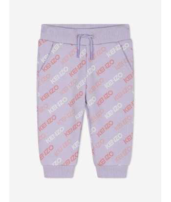 KENZO Baby Girls Logo Tracksuit in Purple Comment ça marche