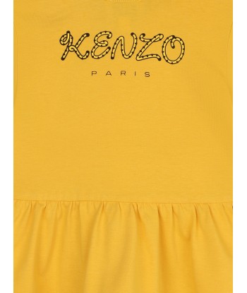 KENZO Baby Girls Kotora Jersey Dress in Yellow prix