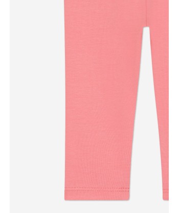 KENZO Baby Girls Logo Leggings in Pink online