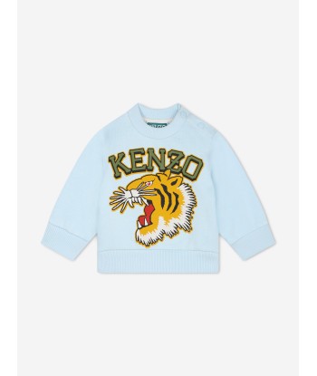 KENZO Baby Boys Tiger Logo Tracksuit in Blue suggérées chez