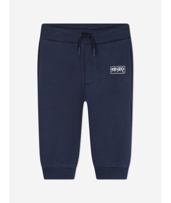 KENZO Baby Boys Logo Tracksuit in Navy pas chere