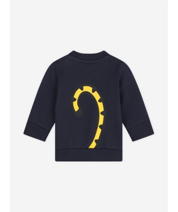 KENZO Baby Boys Kotora Logo Sweatshirt in Navy meilleur choix