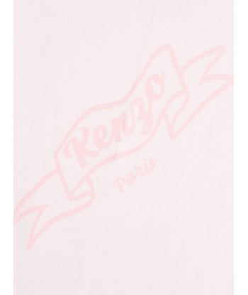 KENZO Baby Girls Logo Blanket in Pink Comment ça marche