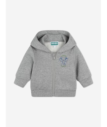 KENZO Baby Boys Elephant Logo Tracksuit in Grey Venez acheter