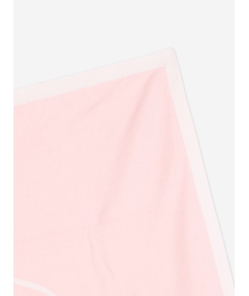 KENZO Baby Girls Logo Blanket in Pink Comment ça marche