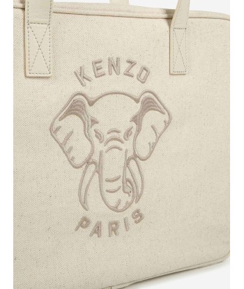 KENZO Baby  Elephant Changing Bag in Ivory (37cm) en stock