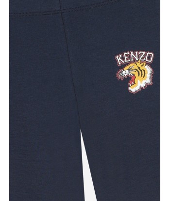 KENZO Girls Logo Leggings in Navy acheter en ligne