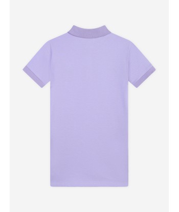 KENZO Girls Boke Flower Polo Dress in Purple s'inspire de l'anatomie humaine