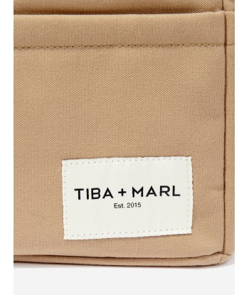 Tiba + Marl Baby The Canvas Organiser Caddy in Beige (26cm) la livraison gratuite