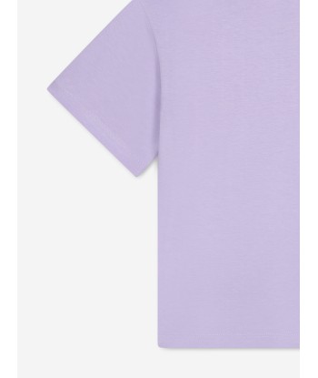 KENZO Girls Logo Print T-Shirt in Purple france