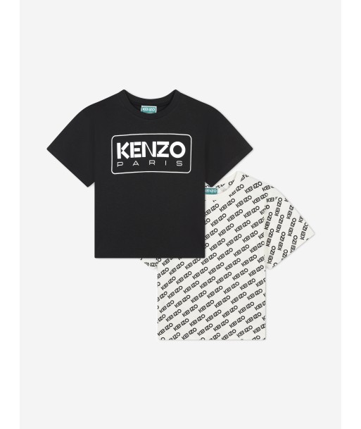 KENZO Kids Set Of 2 T-Shirt in Multicolour la chaussure