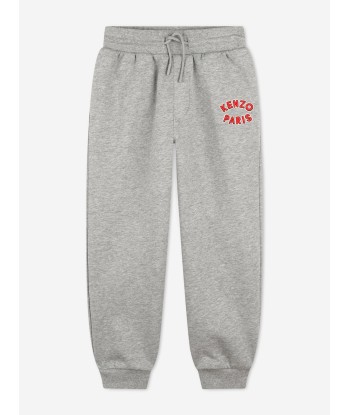 KENZO Kids Logo Joggers in Grey Les êtres humains sont 