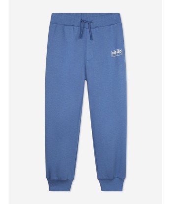 KENZO Kids Logo Joggers in Blue pas cher