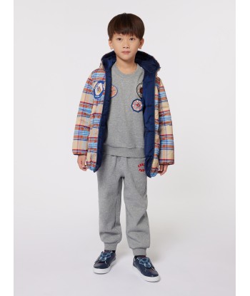 KENZO Kids Logo Joggers in Grey Les êtres humains sont 