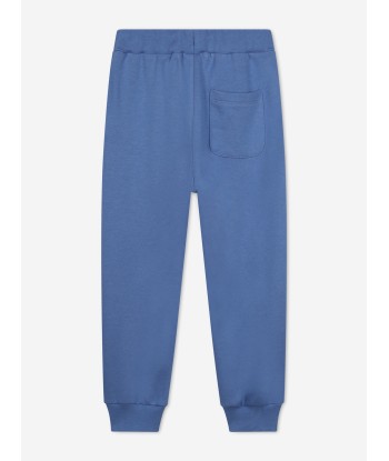 KENZO Kids Logo Joggers in Blue pas cher