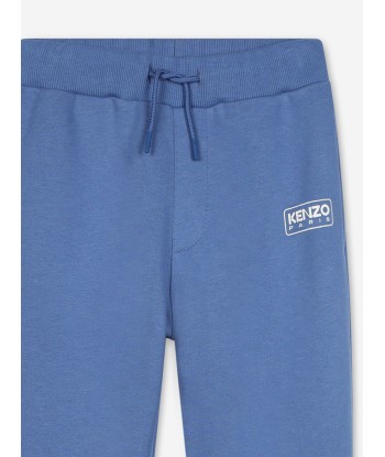 KENZO Kids Logo Joggers in Blue pas cher