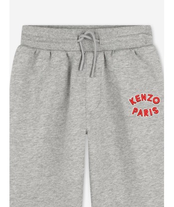 KENZO Kids Logo Joggers in Grey Les êtres humains sont 