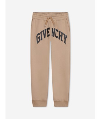 Givenchy Boys Logo Joggers in Beige de France