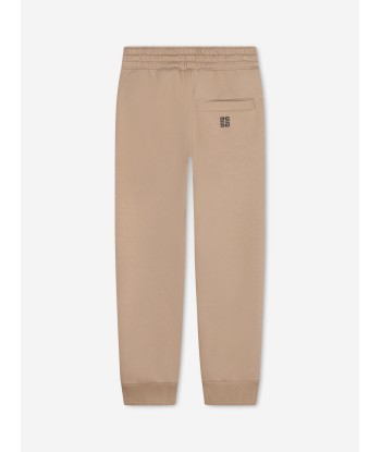 Givenchy Boys Logo Joggers in Beige de France