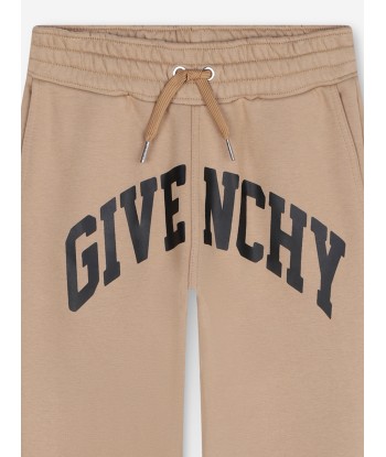 Givenchy Boys Logo Joggers in Beige de France